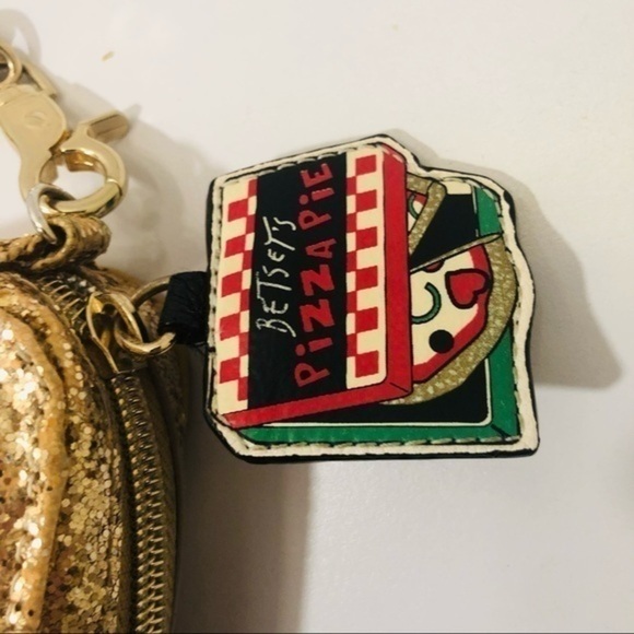 Betsey Johnson pizza slice wristlet collectible